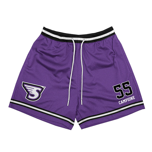 Stonehill - NCAA Men's Ice Hockey : Dominick Campione - Shorts-0