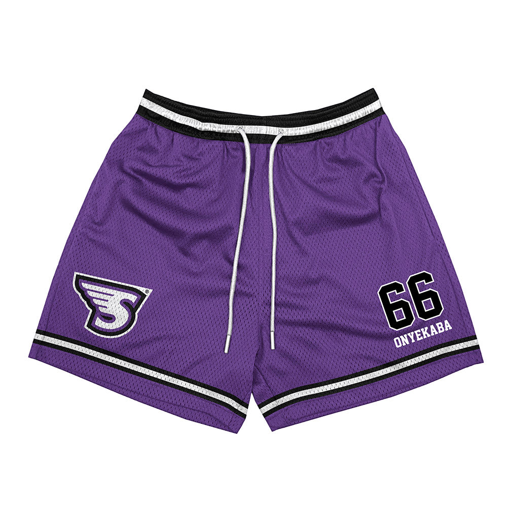 Stonehill - NCAA Football : Lotanna Onyekaba - Shorts-0