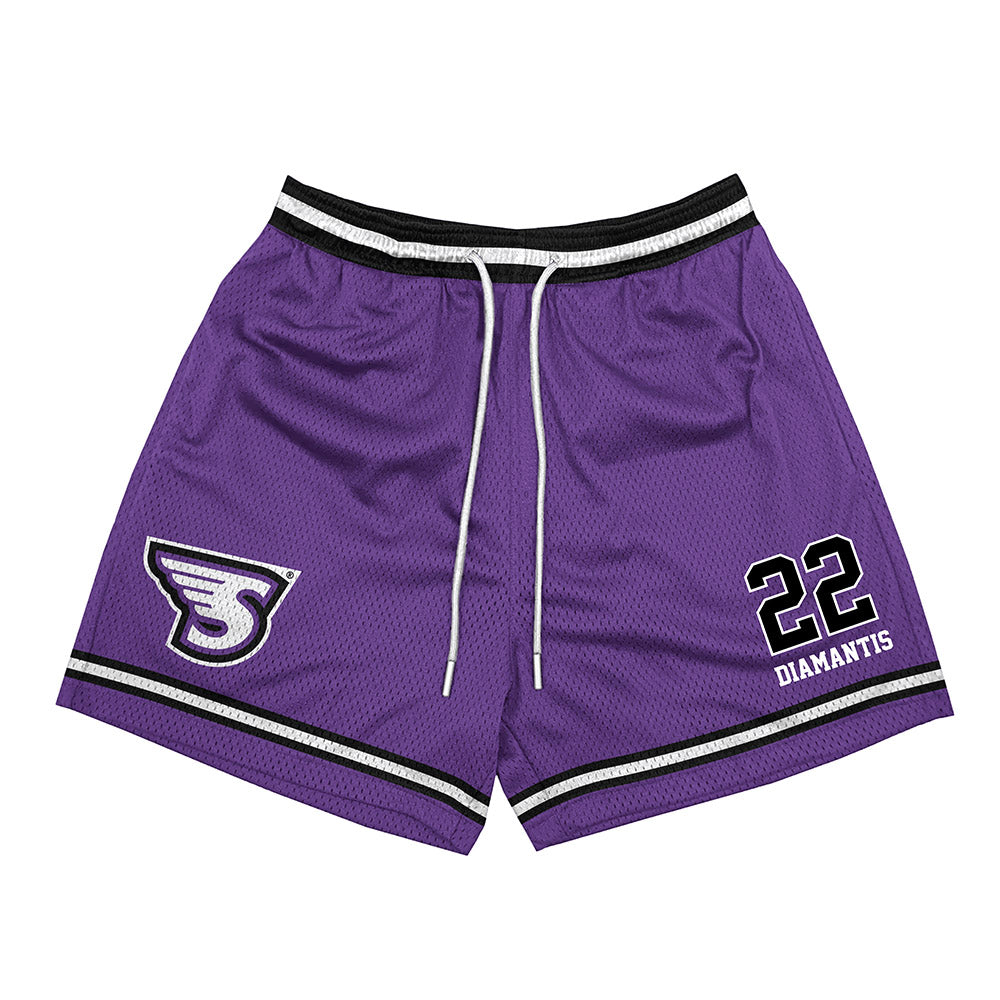 Stonehill - NCAA Men's Basketball : Charles Diamantis - Shorts-0
