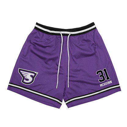 Stonehill - NCAA Men's Basketball : Pearse McGuinn - Shorts-0