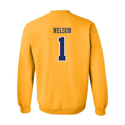 Webster - NCAA Men's Basketball : Charles Nelson - Classic Shersey Crewneck Sweatshirt-1