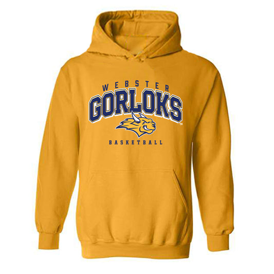Webster - NCAA Men's Basketball : Charles Nelson - Classic Shersey Hooded Sweatshirt-0