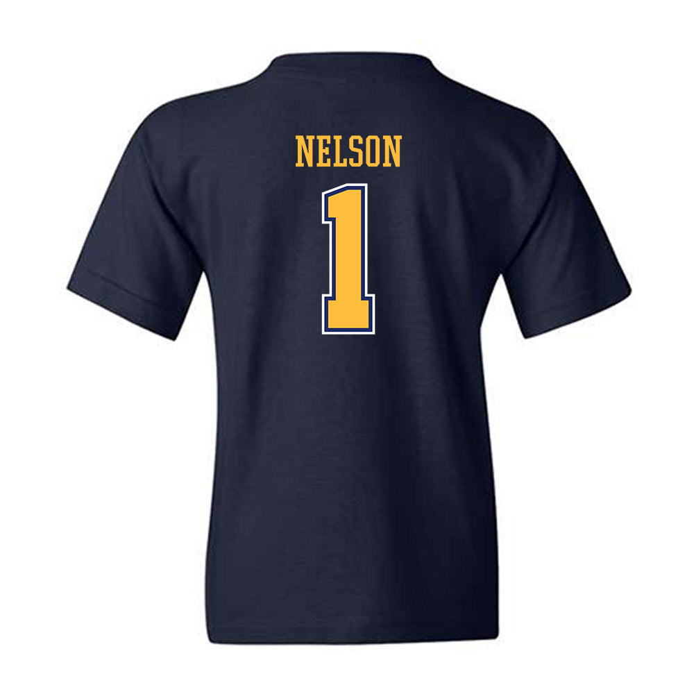 Webster - NCAA Men's Basketball : Charles Nelson - Classic Shersey Youth T-Shirt-1