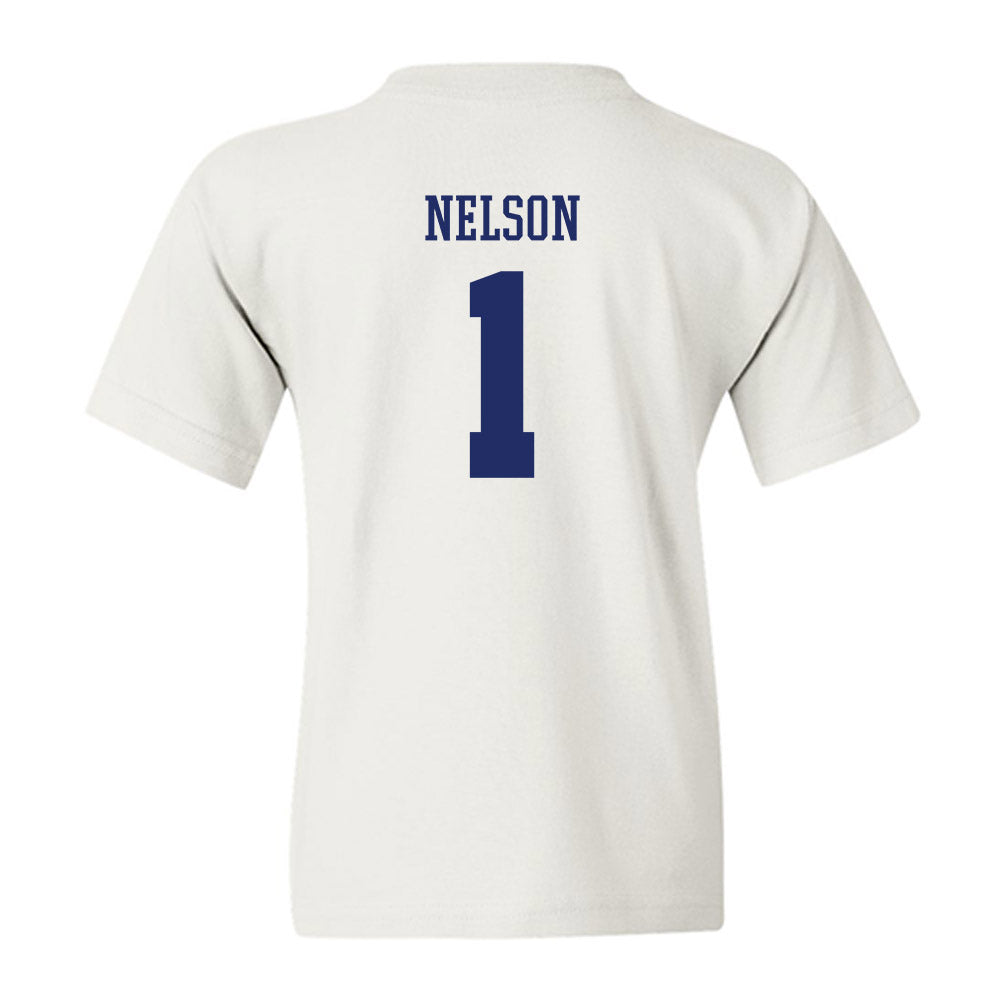 Webster - NCAA Men's Basketball : Charles Nelson - Classic Shersey Youth T-Shirt-1