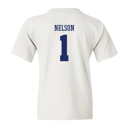 Webster - NCAA Men's Basketball : Charles Nelson - Classic Shersey Youth T-Shirt-1