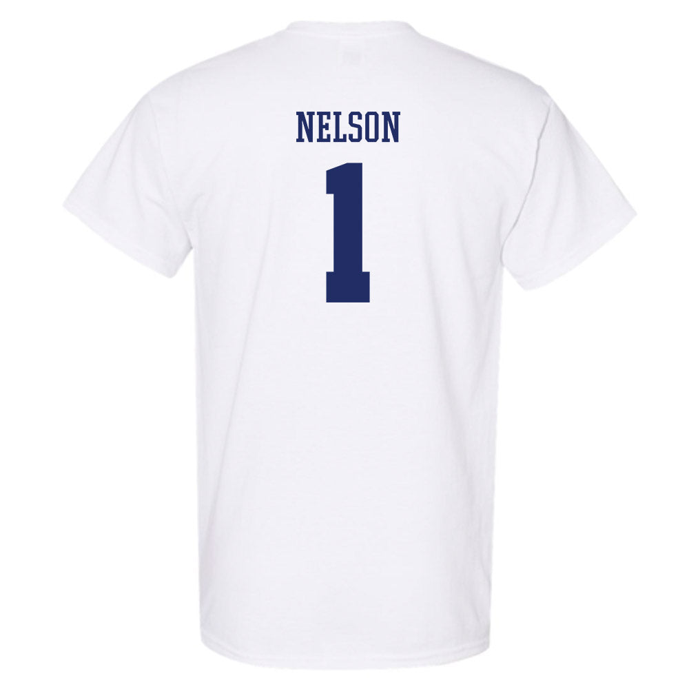 Webster - NCAA Men's Basketball : Charles Nelson - Classic Shersey T-Shirt-1