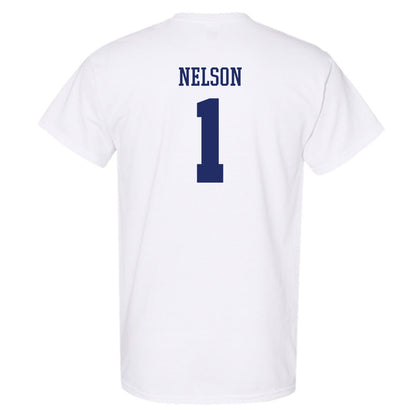 Webster - NCAA Men's Basketball : Charles Nelson - Classic Shersey T-Shirt-1