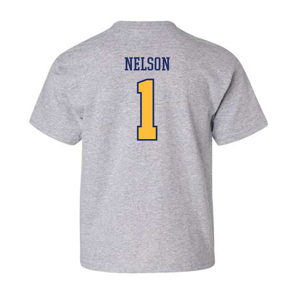 Webster - NCAA Men's Basketball : Charles Nelson - Classic Shersey Youth T-Shirt-1