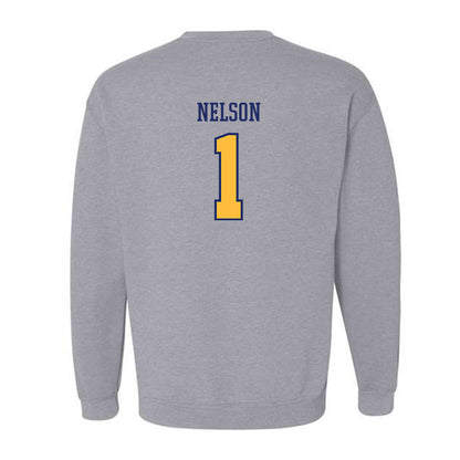 Webster - NCAA Men's Basketball : Charles Nelson - Classic Shersey Crewneck Sweatshirt-1