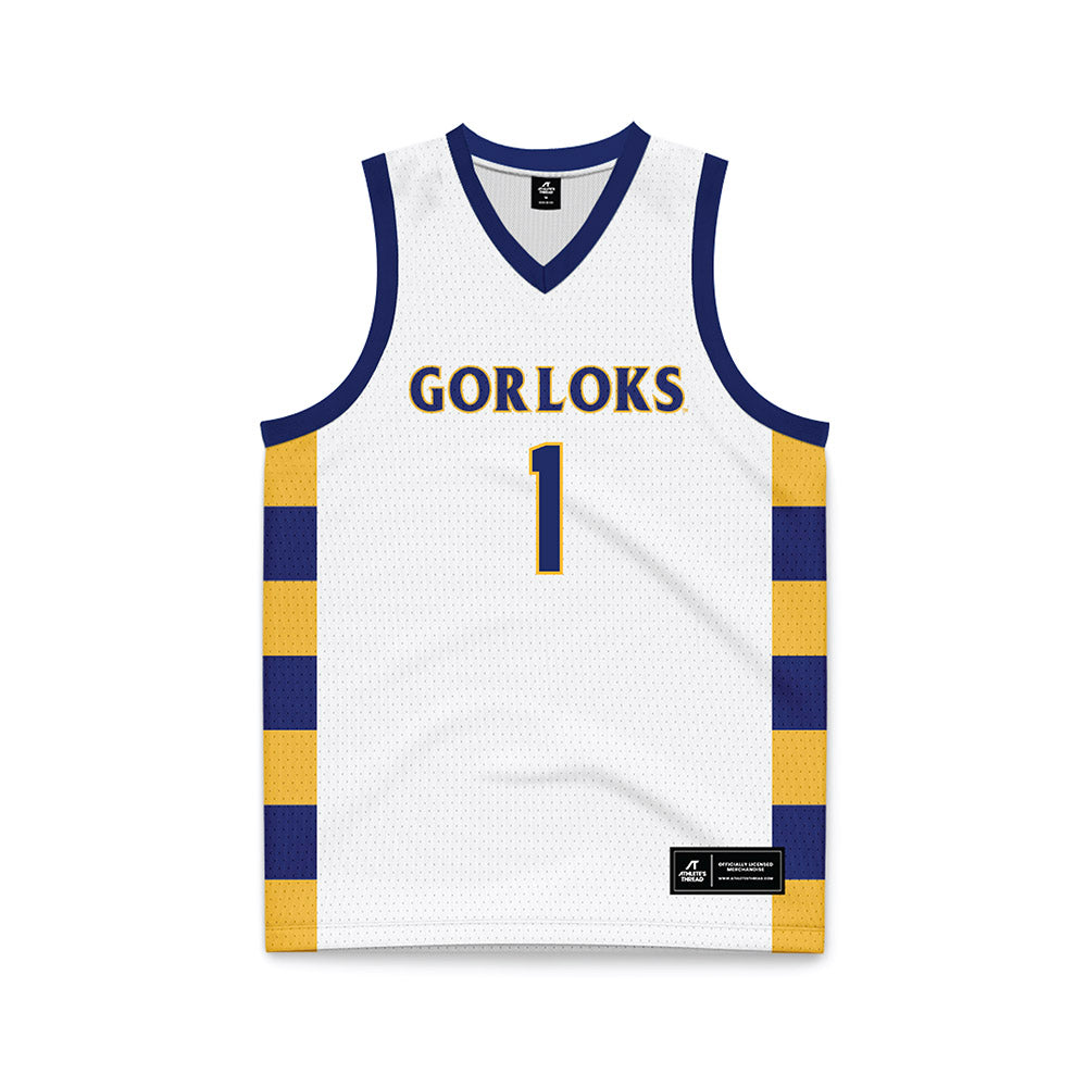 Webster - NCAA Men's Basketball : Charles Nelson - White Basketball Jersey-0
