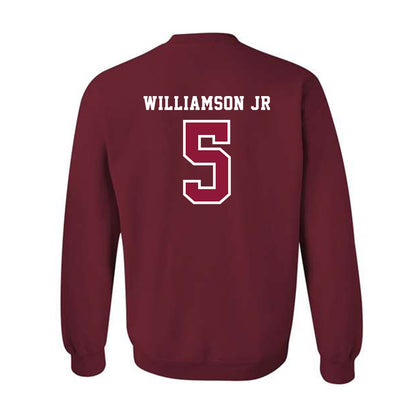 Henderson State - NCAA Men's Basketball : Corliss Williamson Jr - Classic Shersey Crewneck Sweatshirt-1