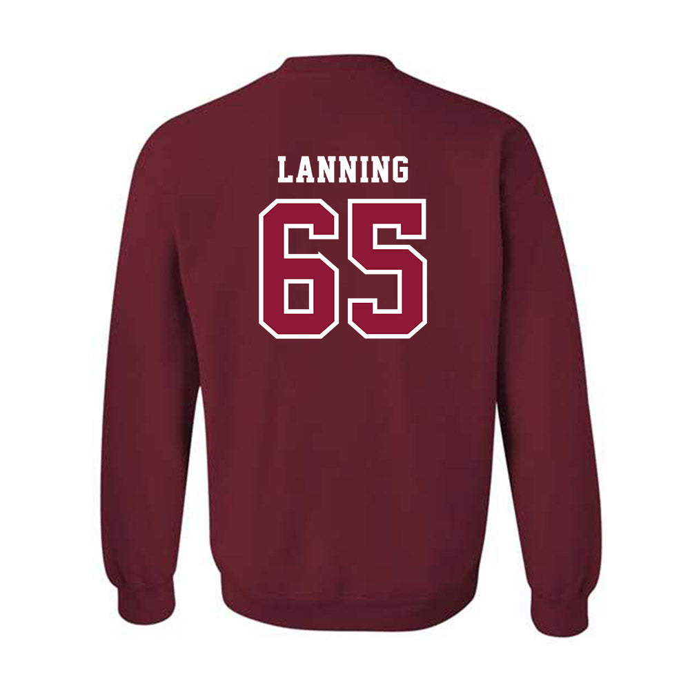 Henderson State - NCAA Football : Chase Lanning - Classic Shersey Crewneck Sweatshirt-1