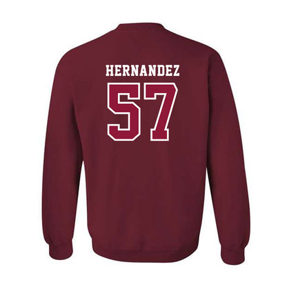 Henderson State - NCAA Football : Gabriel Hernandez - Classic Shersey Crewneck Sweatshirt-1