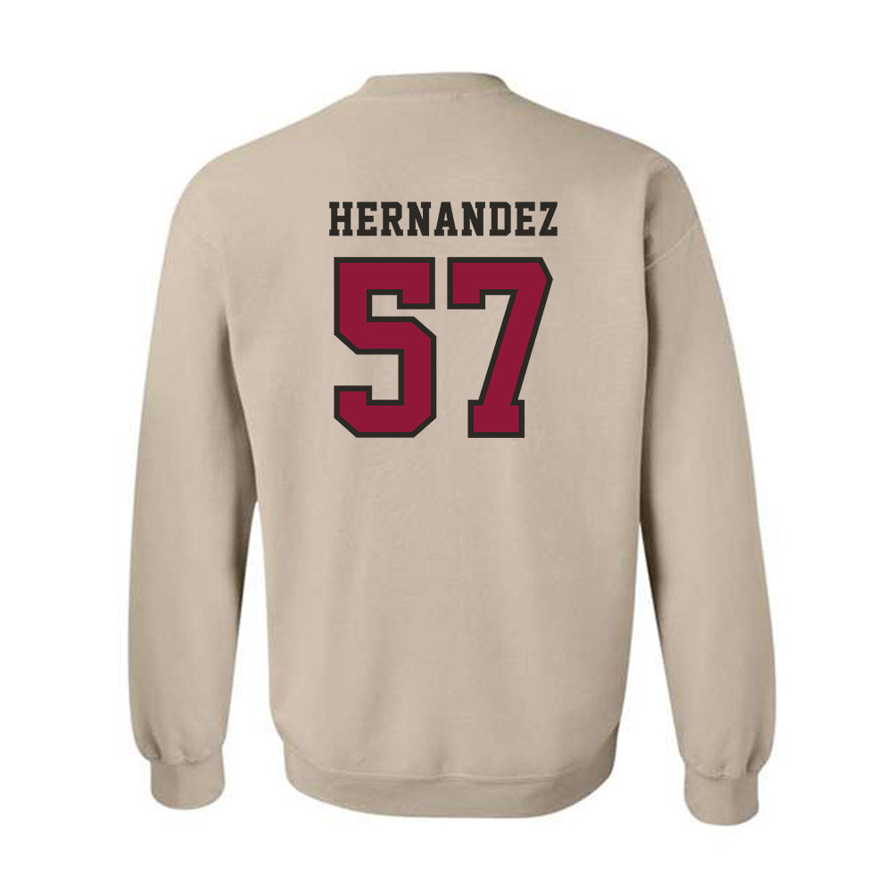 Henderson State - NCAA Football : Gabriel Hernandez - Crewneck Sweatshirt-1
