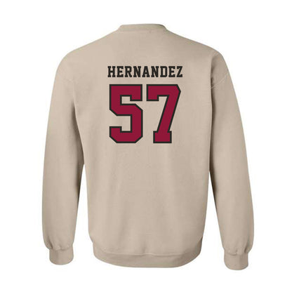 Henderson State - NCAA Football : Gabriel Hernandez - Crewneck Sweatshirt-1