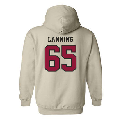 Henderson State - NCAA Football : Chase Lanning - Hooded Sweatshirt-1