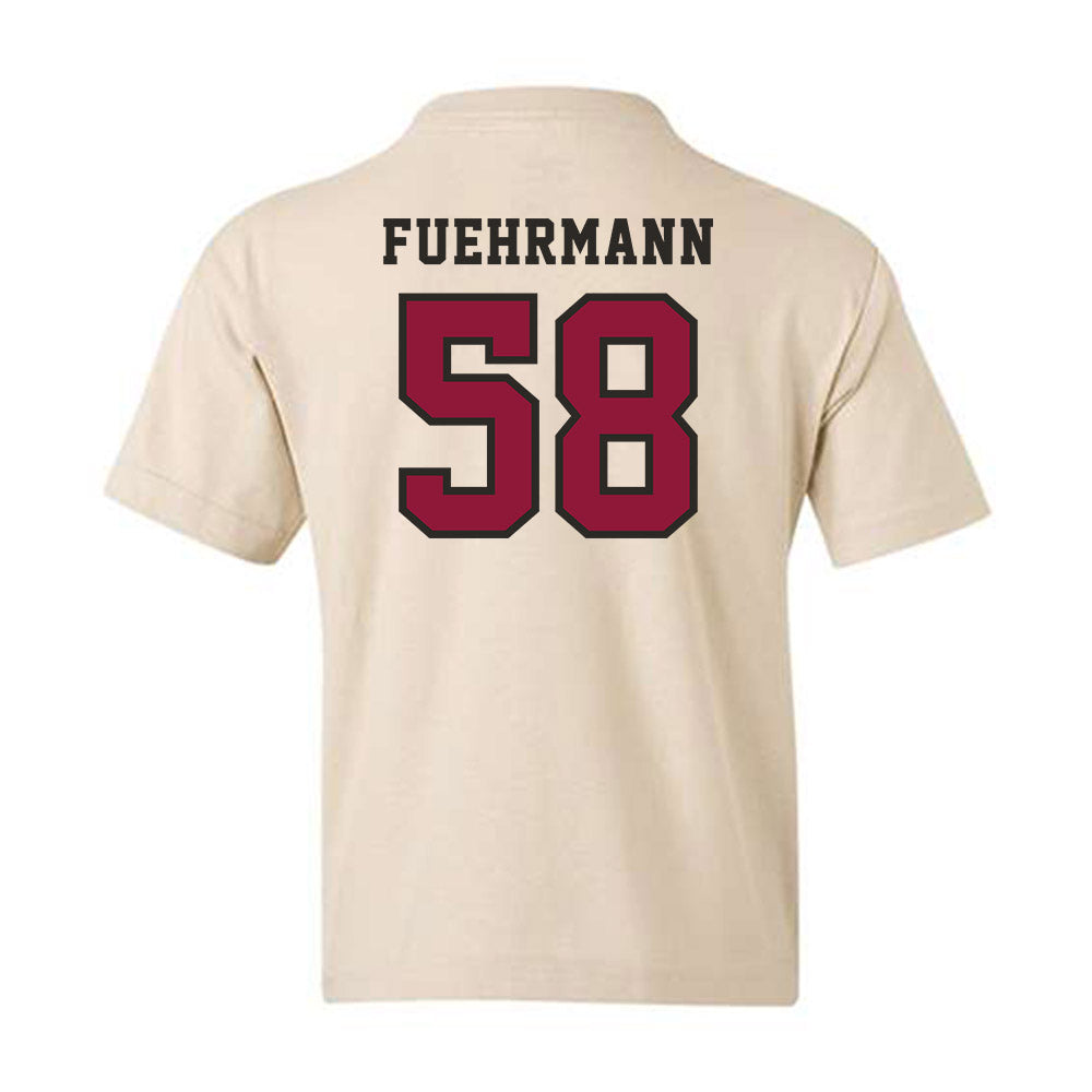 Henderson State - NCAA Football : cooper fuehrmann - Youth T-Shirt-1