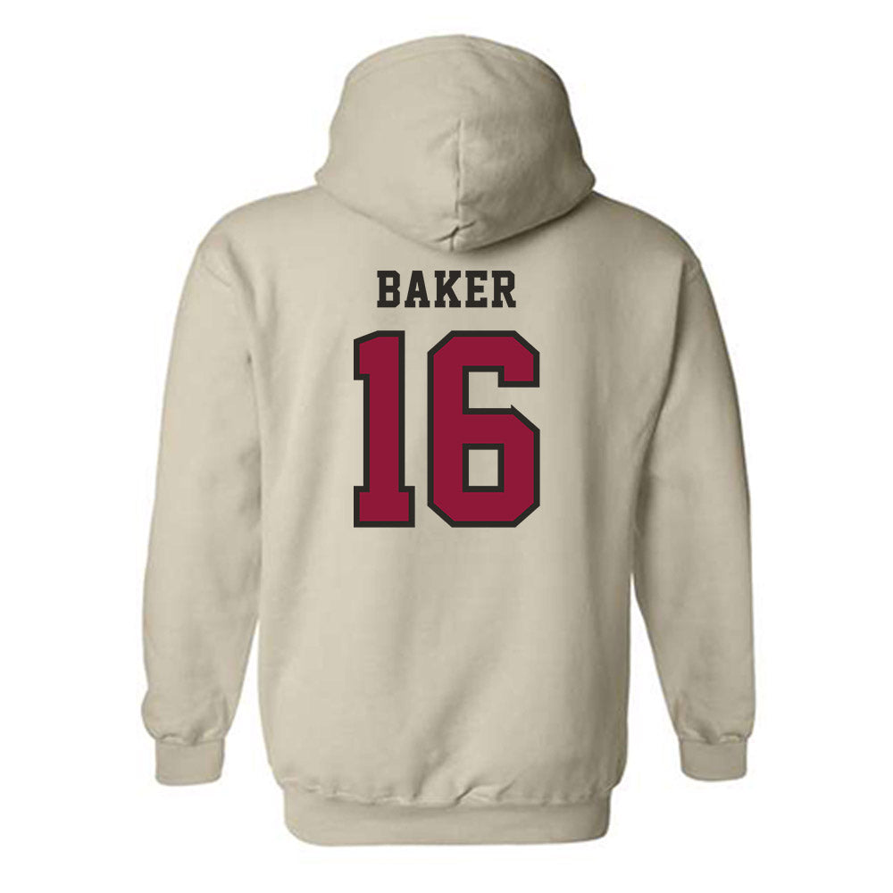 Henderson State - NCAA Football : Zach Baker - Hooded Sweatshirt-1