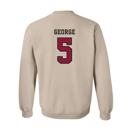 Henderson State - NCAA Football : Elijah George - Crewneck Sweatshirt-1