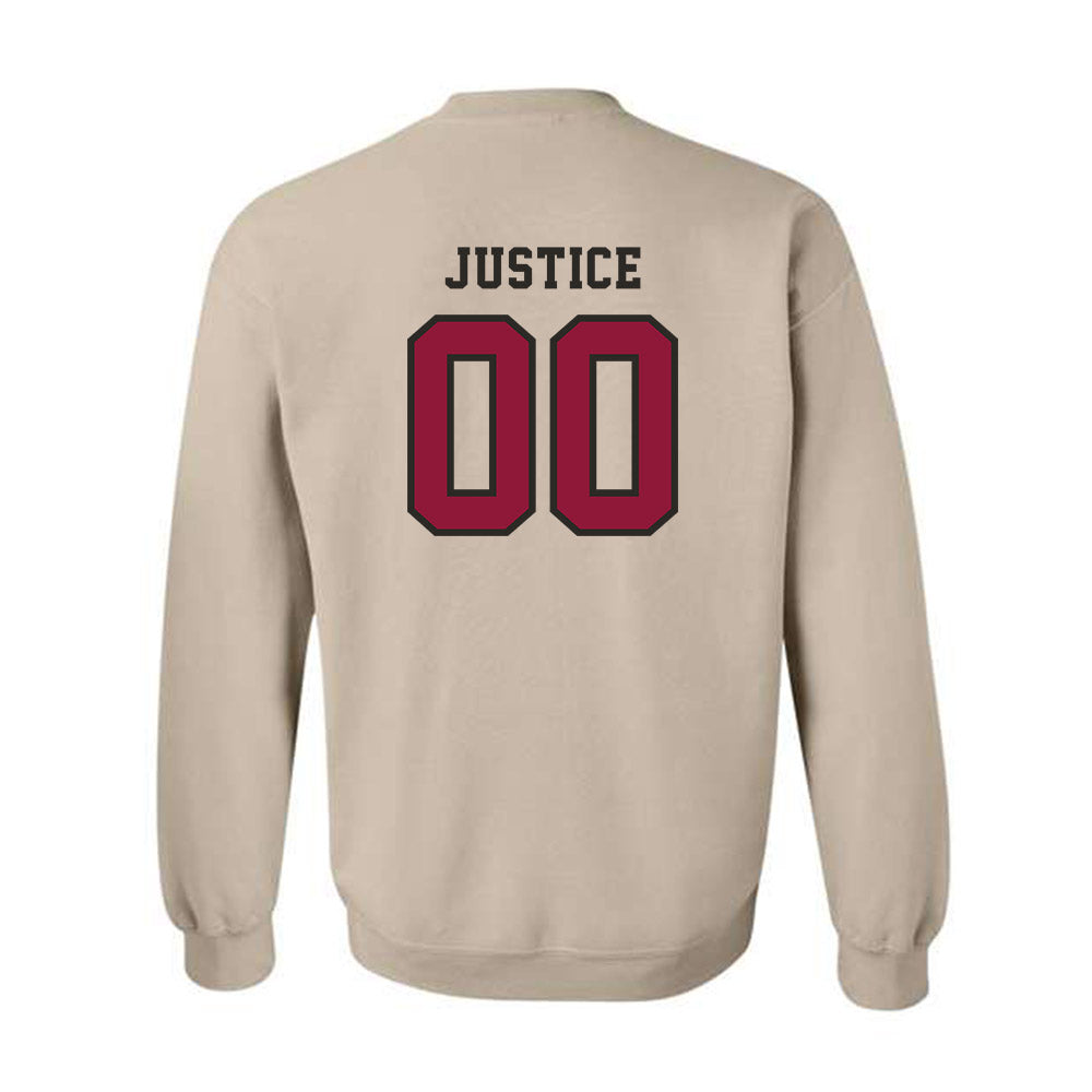 Henderson State - NCAA Football : Markavious Justice - Crewneck Sweatshirt-1