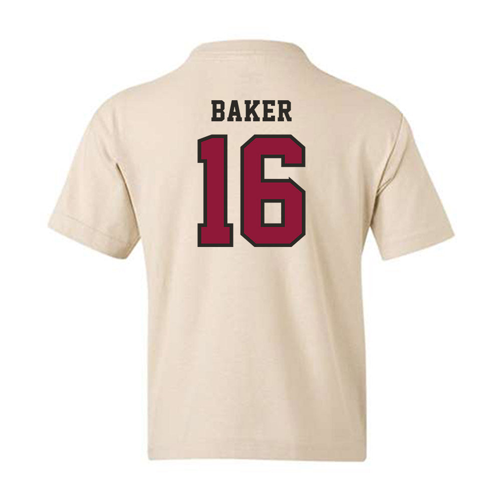 Henderson State - NCAA Football : Zach Baker - Youth T-Shirt-1