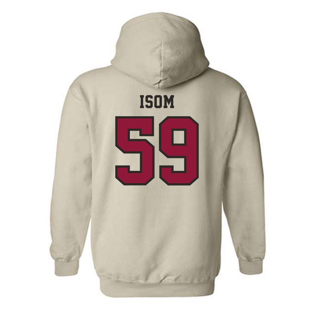 Henderson State - NCAA Football : Alexander Isom - Hooded Sweatshirt-1