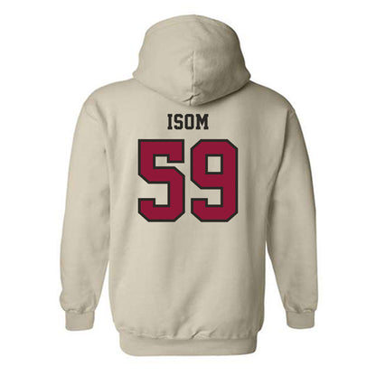 Henderson State - NCAA Football : Alexander Isom - Hooded Sweatshirt-1