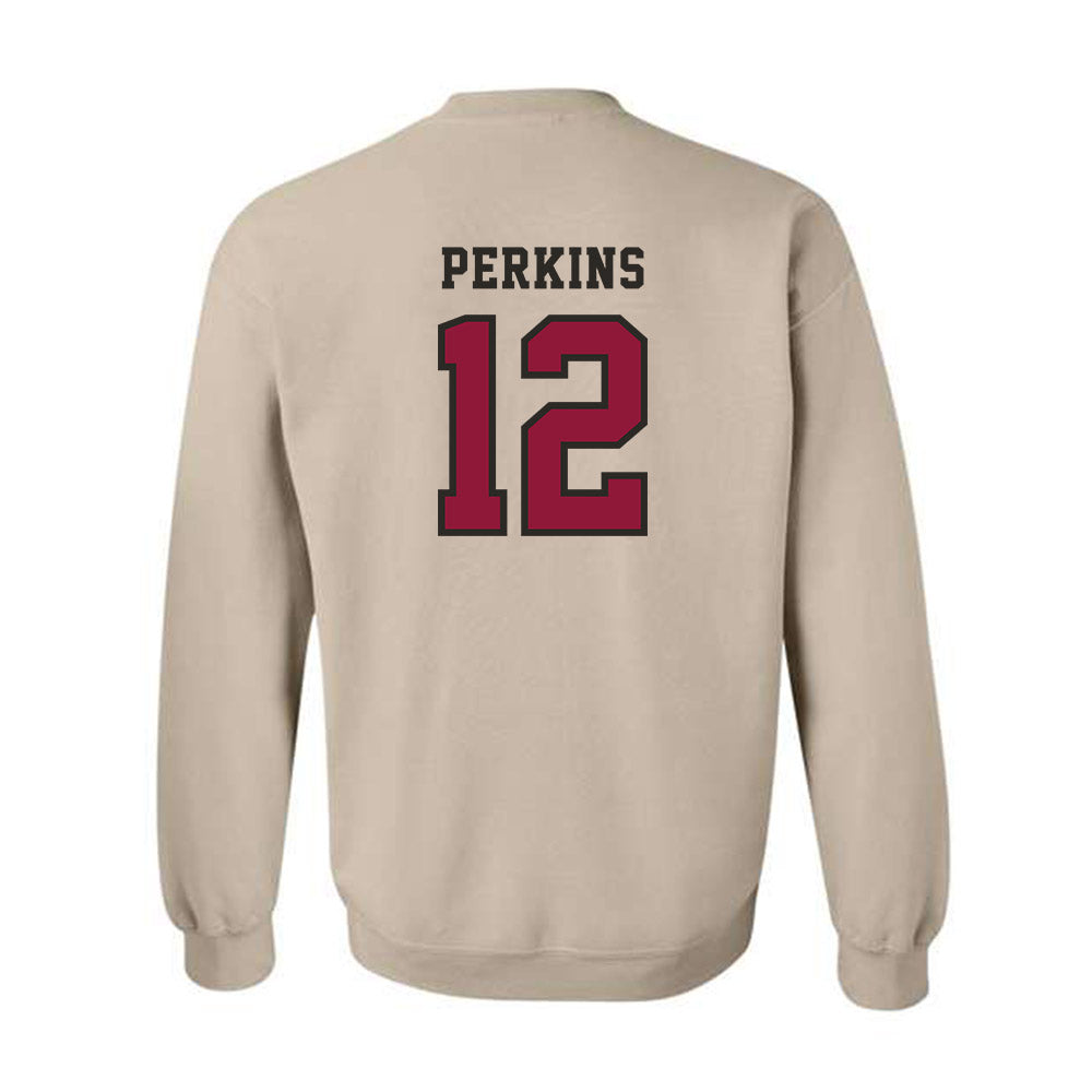 Henderson State - NCAA Men's Basketball : Deazhon Perkins - Crewneck Sweatshirt-1