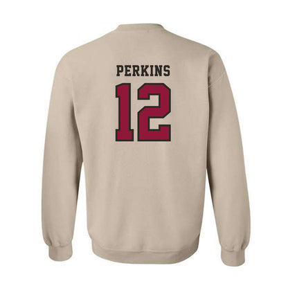 Henderson State - NCAA Men's Basketball : Deazhon Perkins - Crewneck Sweatshirt-1