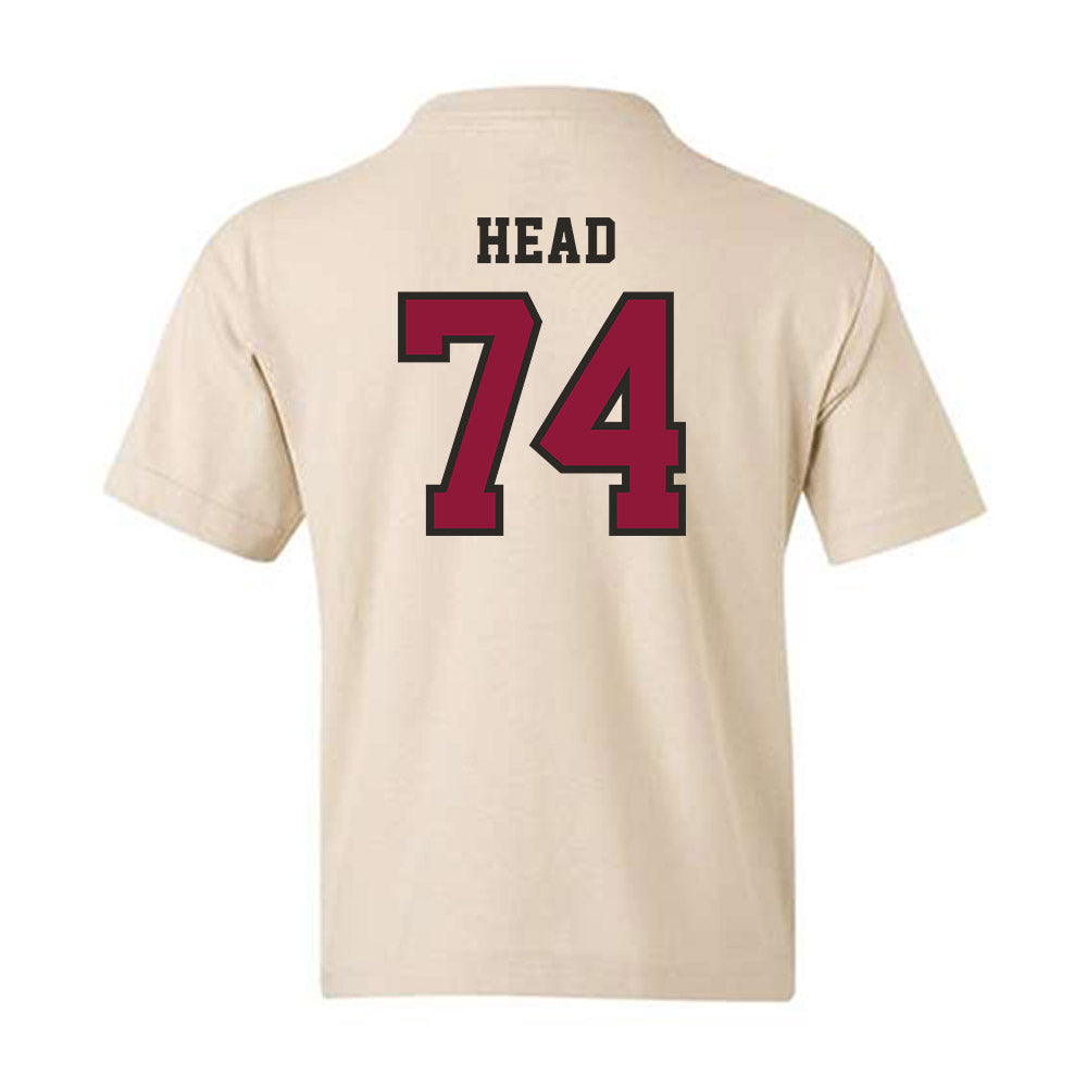 Henderson State - NCAA Football : Eli Head - Youth T-Shirt-1