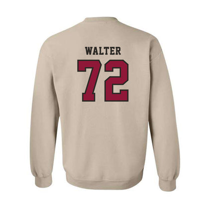 Henderson State - NCAA Football : Devin Walter - Crewneck Sweatshirt-1