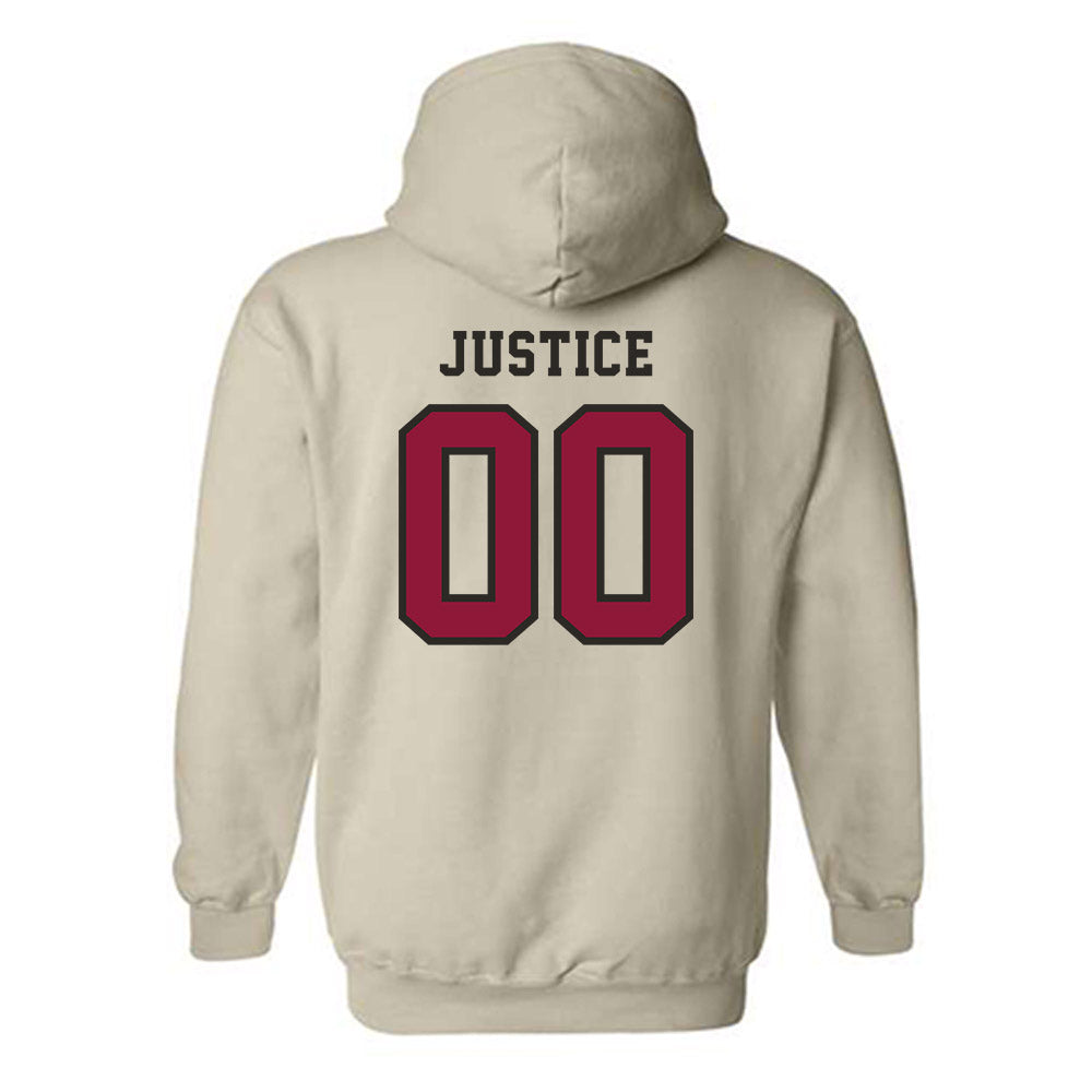 Henderson State - NCAA Football : Markavious Justice - Hooded Sweatshirt-1
