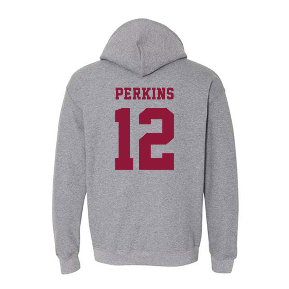 Henderson State - NCAA Men's Basketball : Deazhon Perkins - Hooded Sweatshirt-1