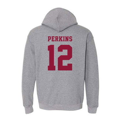 Henderson State - NCAA Men's Basketball : Deazhon Perkins - Hooded Sweatshirt-1