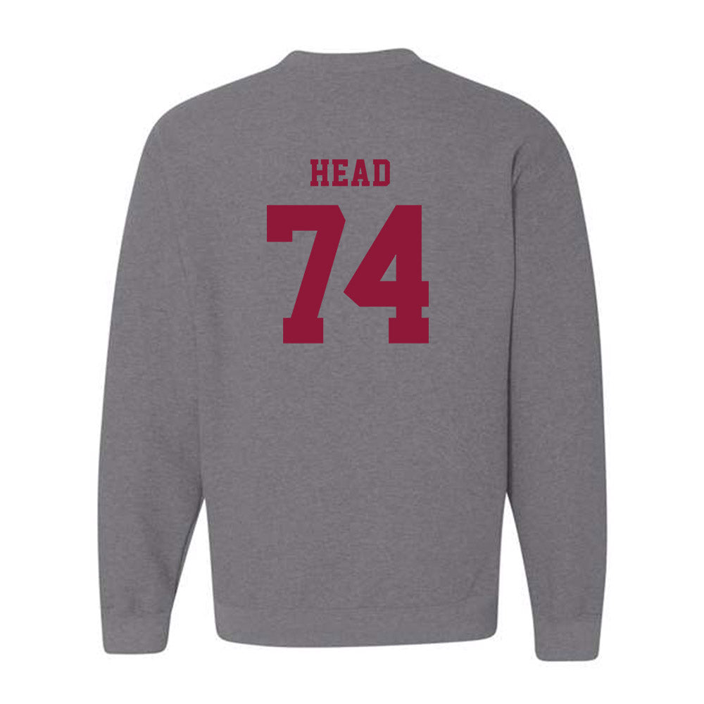 Henderson State - NCAA Football : Eli Head - Crewneck Sweatshirt-1