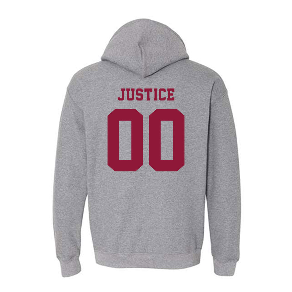 Henderson State - NCAA Football : Markavious Justice - Hooded Sweatshirt-1