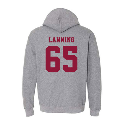 Henderson State - NCAA Football : Chase Lanning - Hooded Sweatshirt-1