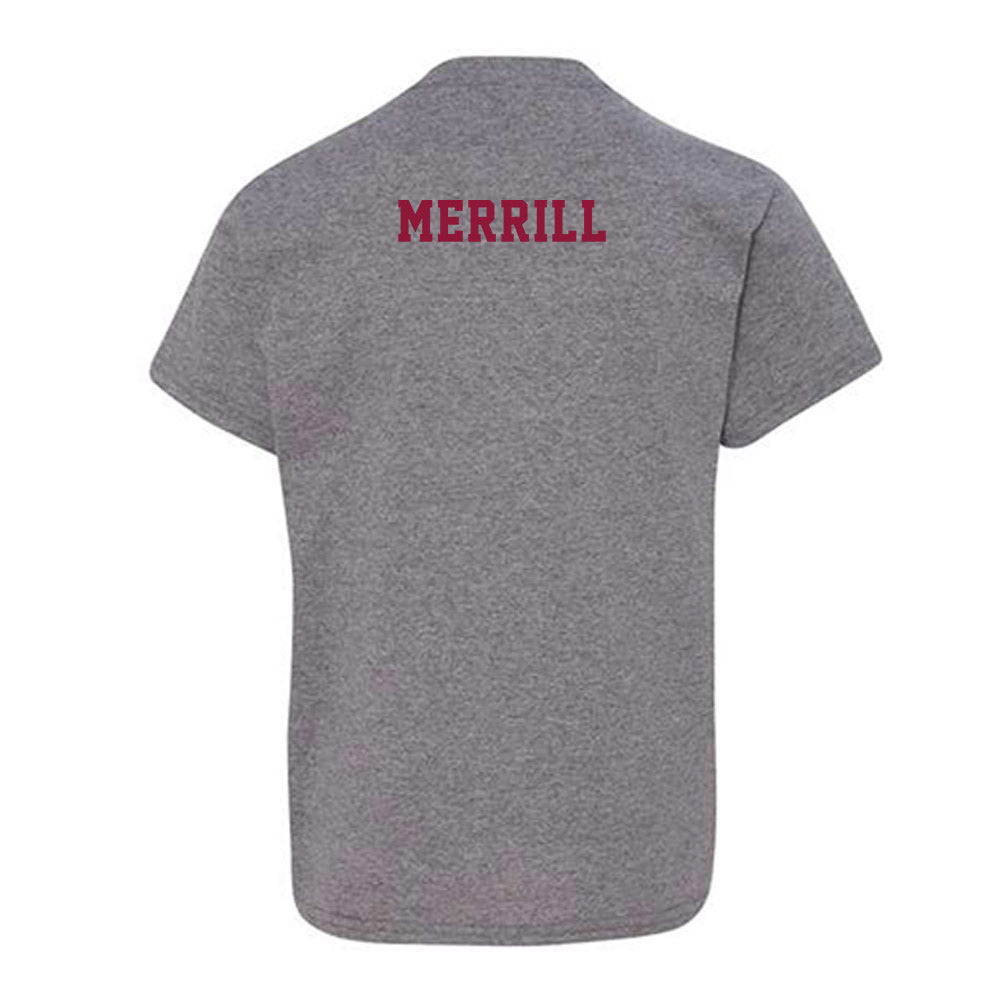 Henderson State - NCAA Women's Swimming & Diving : Elliana Merrill - Youth T-Shirt-1