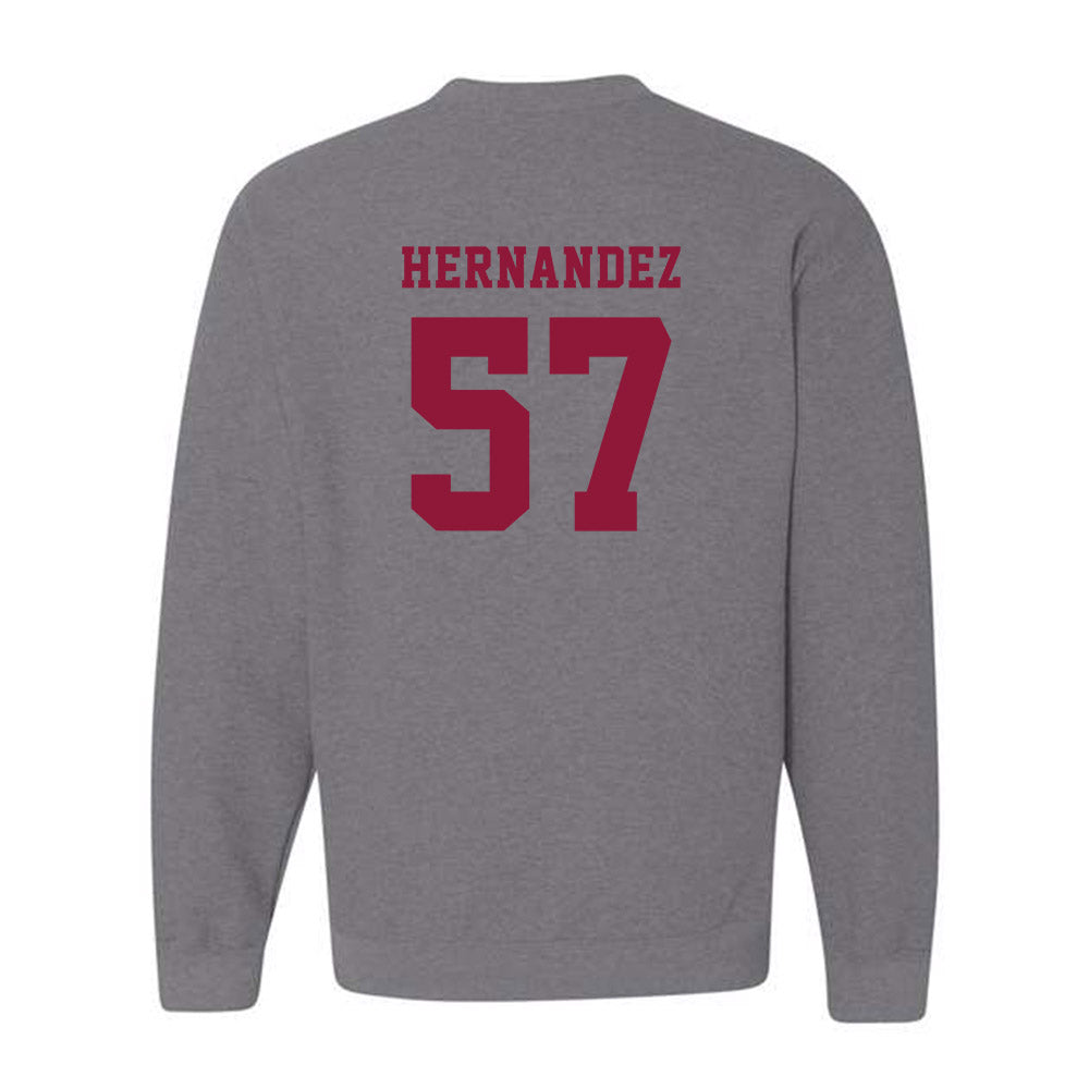 Henderson State - NCAA Football : Gabriel Hernandez - Crewneck Sweatshirt-1