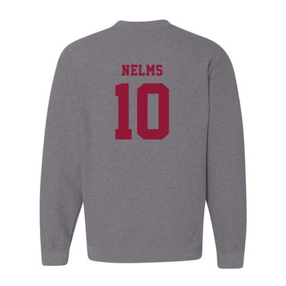 Henderson State - NCAA Men's Basketball : Hunter Nelms - Crewneck Sweatshirt-1