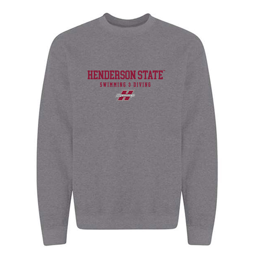 Henderson State - NCAA Women's Swimming & Diving : Elliana Merrill - Crewneck Sweatshirt-0