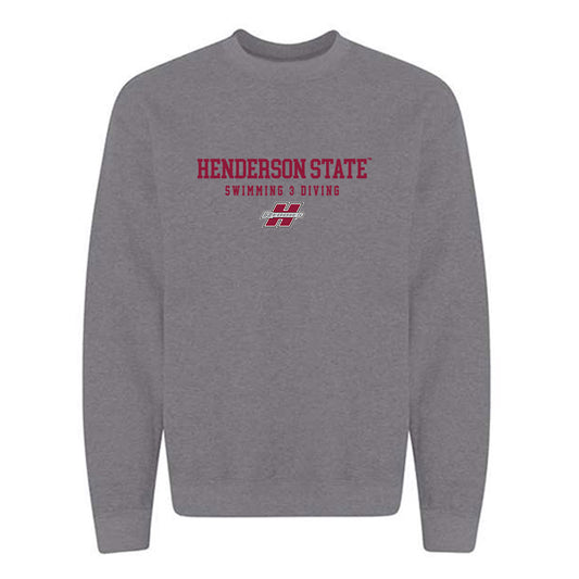 Henderson State - NCAA Women's Swimming & Diving : Raven Roberts - Crewneck Sweatshirt-0