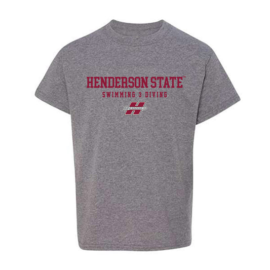 Henderson State - NCAA Women's Swimming & Diving : Raven Roberts - Youth T-Shirt-0