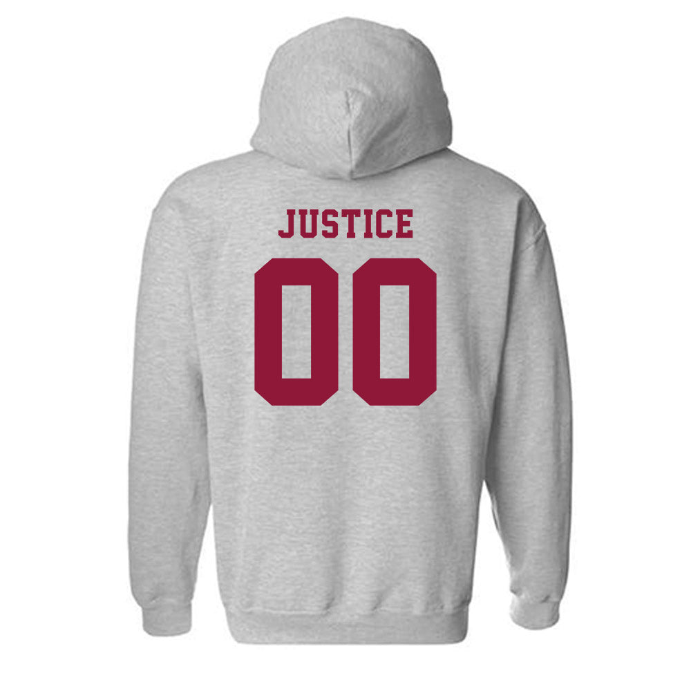Henderson State - NCAA Football : Markavious Justice - Hooded Sweatshirt-1