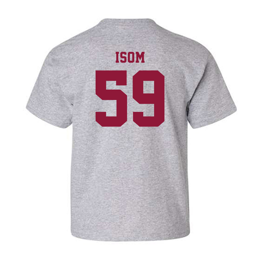 Henderson State - NCAA Football : Alexander Isom - Youth T-Shirt-1