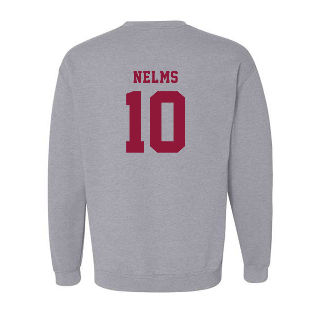 Henderson State - NCAA Men's Basketball : Hunter Nelms - Crewneck Sweatshirt-1