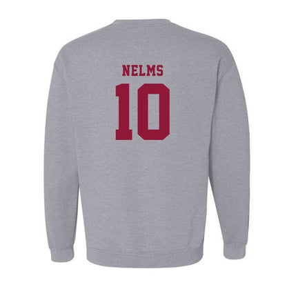 Henderson State - NCAA Men's Basketball : Hunter Nelms - Crewneck Sweatshirt-1