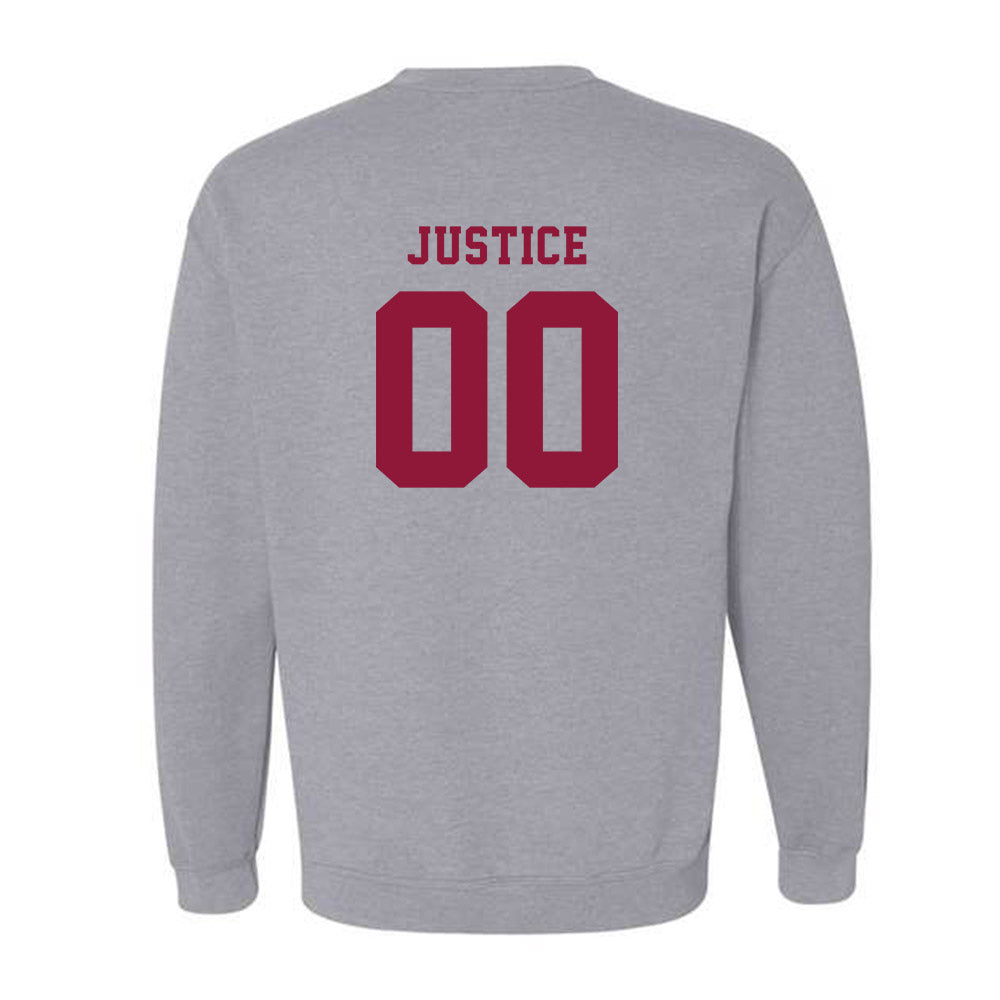 Henderson State - NCAA Football : Markavious Justice - Crewneck Sweatshirt-1