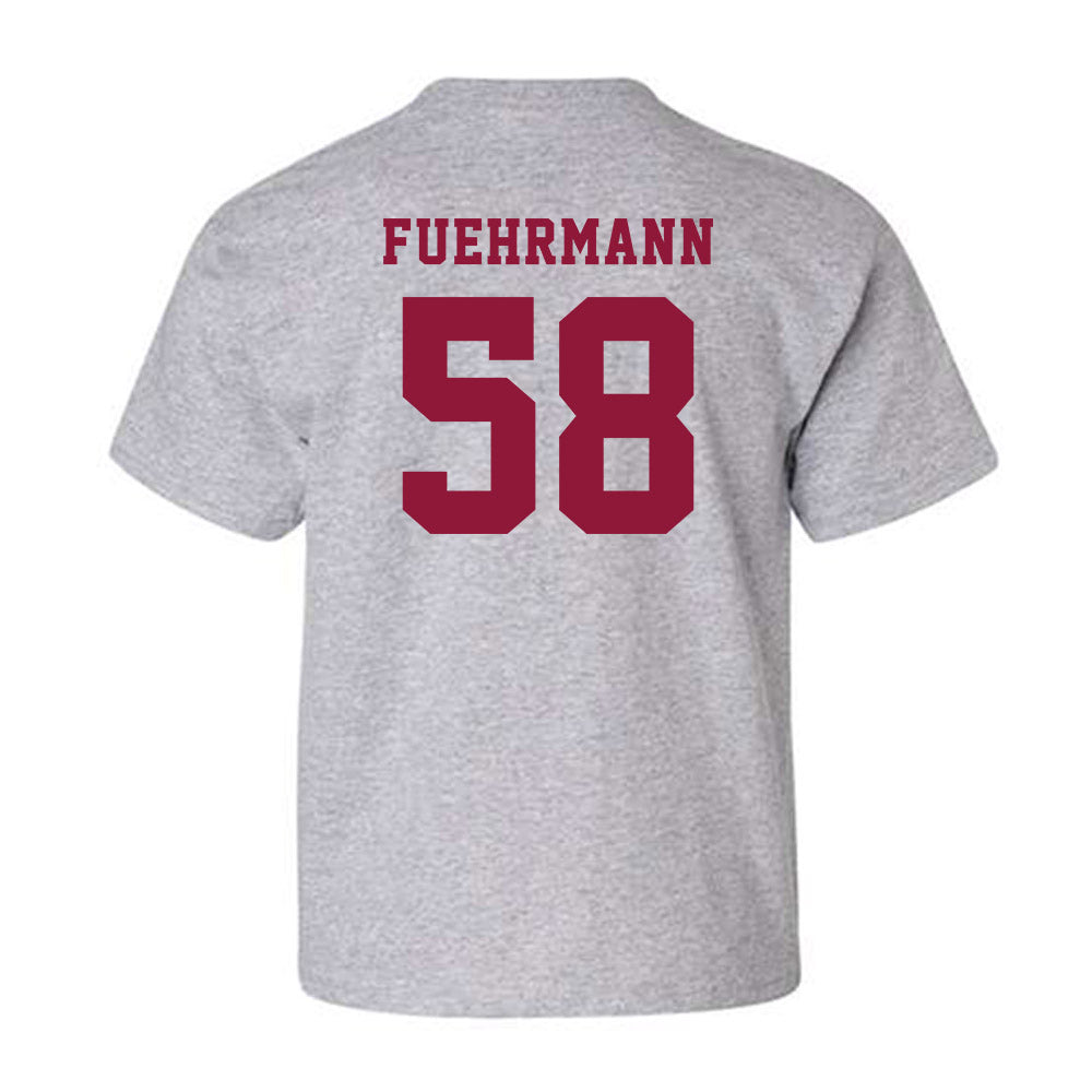 Henderson State - NCAA Football : cooper fuehrmann - Youth T-Shirt-1