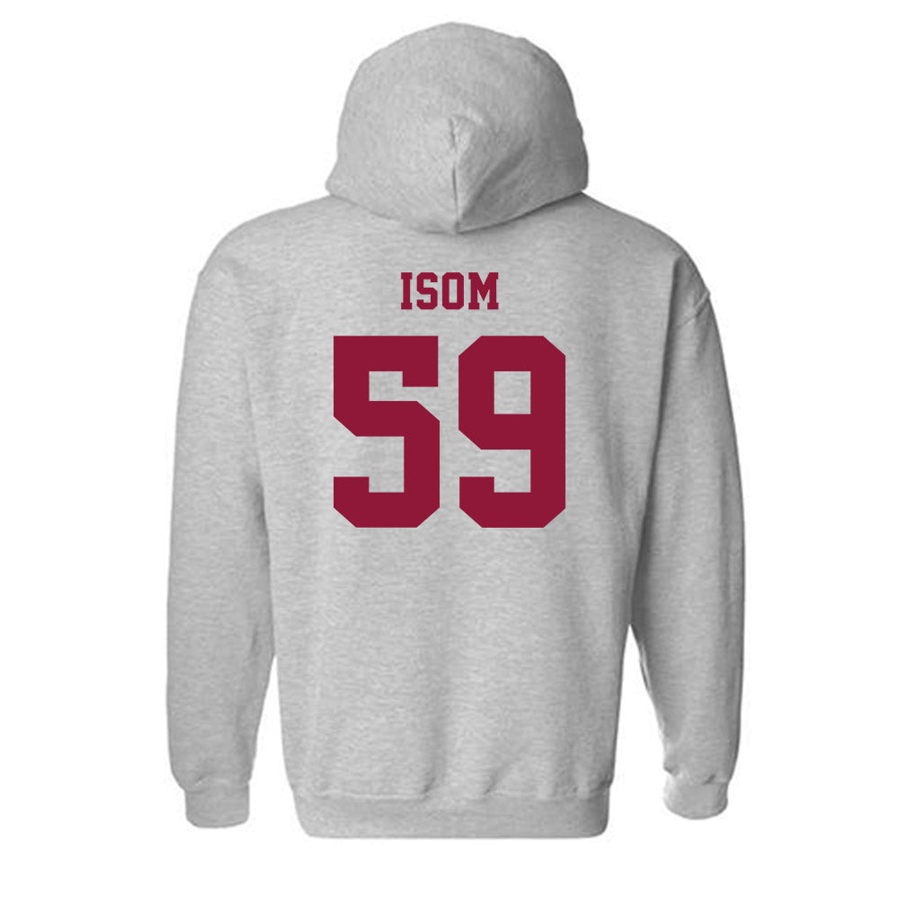 Henderson State - NCAA Football : Alexander Isom - Hooded Sweatshirt-1
